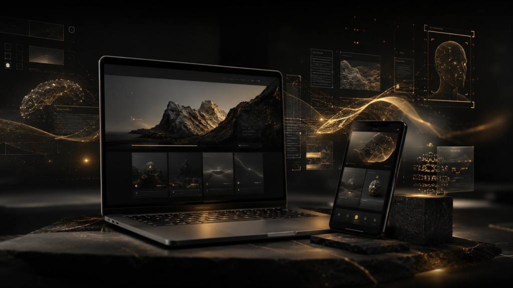 Websites and apps with AI for companies, brands and custom digital platforms