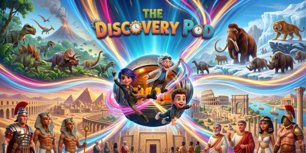 AI cartoon animation with character design, animated characters and visual development for animated series